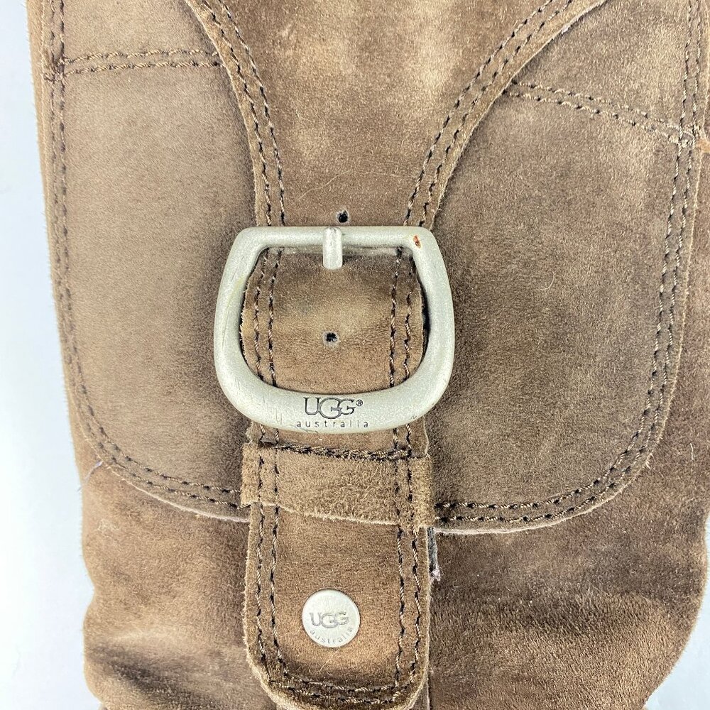 Ugg Cargo III Suede Boots Brown Women's Size 6 - Picture 3 of 16